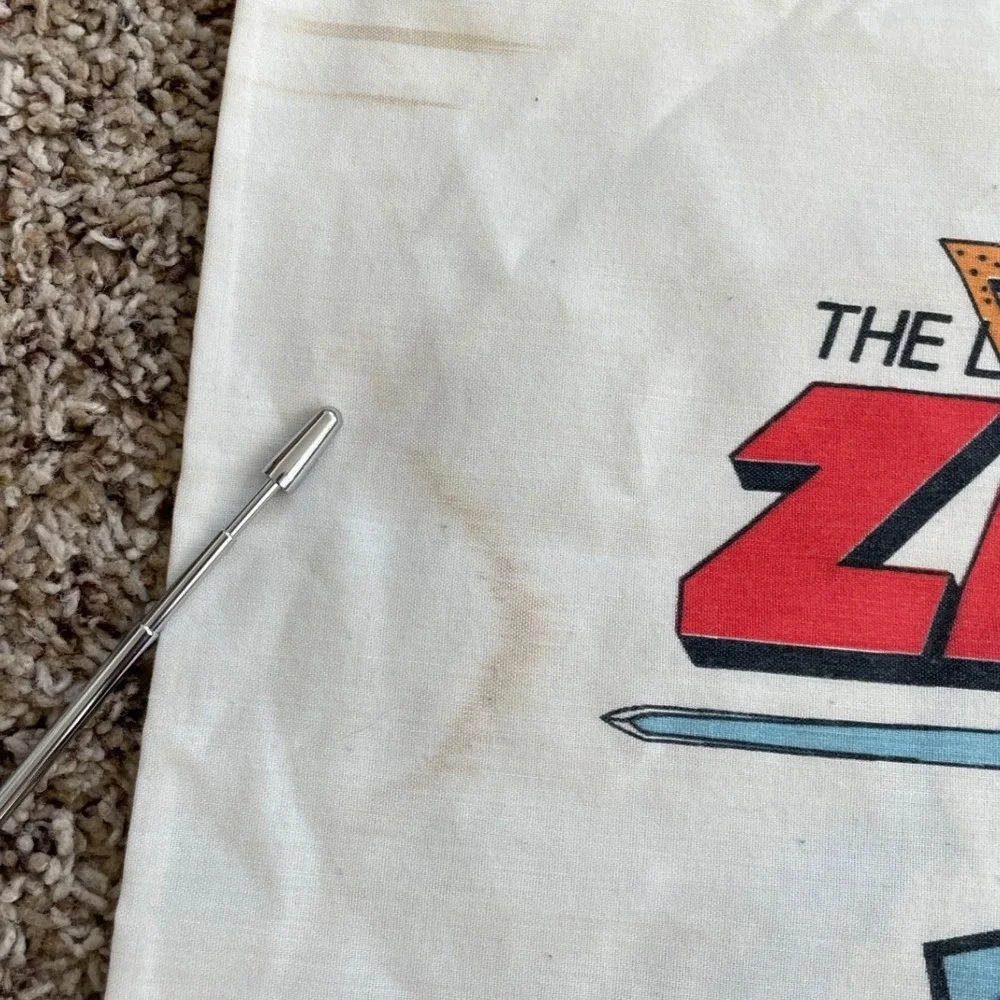 Vintage 1988 Nintendo Zelda Super Mario Bros Pillowcase Double Sided NES Retro